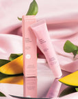 ESW Beauty Guava Mango Smoothie Lip Treatment - Light Pink Tint with Shea Butter, Peptides, Guava & Mango for Advanced Smoothing & Collagen Boost
