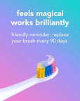 hello Soft Kids Toothbrushes, Unicorn Toothbrush Pack with Wide Handles, Made for Kids of All Ages, BPA-Free, Super Soft Bristles, Gentle on Gums, Tough on Pesky Plaque, 6 Pack