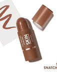 CoverGirl Trublend Skin Enhancer Contour Stick Balm, 130 Snatched, Vegan Formula, Easy to Use, Glides on Effortlessly, Non-Greasy, Doesn't Crease, 0.21oz