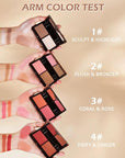 Face Contour Glitter Highlighter Powder Palette-2 in 1 for Women-01