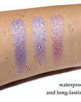 Boobeen 3PCS Cream Eyeshadow Pencil Crayon Waterproof Brightener Stick Shimmer Pen Create Glitter Eye Makeup, Easy to Use
