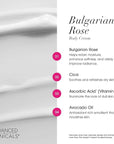 Advanced Clinicals Bulgarian Rose Lotion For Women | Rose Scented Vitamin C Body Lotion Cream | Visible Anti Aging Vitamin E Moisturizer Body Butter Improves Look Of Sagging Dry Skin & Texture, 16 Oz