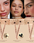 AKARY Stamp Freckle Pen Natural Lifelike Fake Freckles