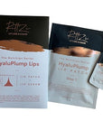 HyaluPlump Lips – Innovative Two-Step Lip Care System Featuring 800 Self-Dissolving Microneedles made from Sodium Hyaluronate, Niacinamide, and Peptides for Hydrated, Plump Lips