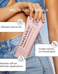 Tanologist Brightening Daily Glow - Medium/Dark - Illuminating Gradual Tan Lotion - Natural, Sun Kissed Glow - Daily Tanning Lotion with Vitamin C, Niacinimide & Cherry Extract - 8.45 fl oz