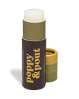 Poppy & Pout Midnight Mint Jumbo Lip Balm | All Natural Lip Balms & Moisturizers | Hydrates with Beeswax, Vitamin E, Organic Coconut Oil | Cruelty-Free | Lip Balm in Recyclable Cardboard Tube