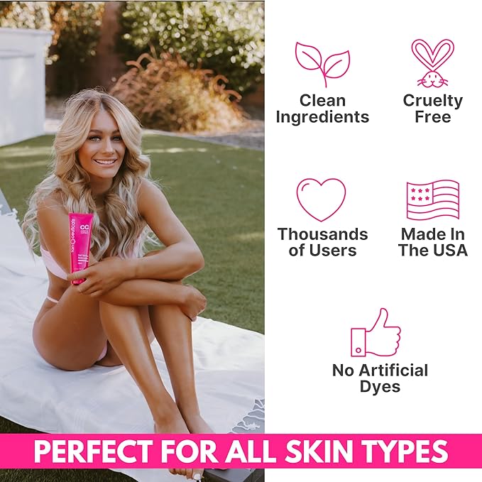 Tanceuticals Self Tanner - Dark Self Tanning Lotion for Body - Gives Natural Looking & Long Lasting Sunless Tan – Quick Fake Tan, Bronze Glow - Fresh Coconut Scent & Healthy Ingredients (Dark)