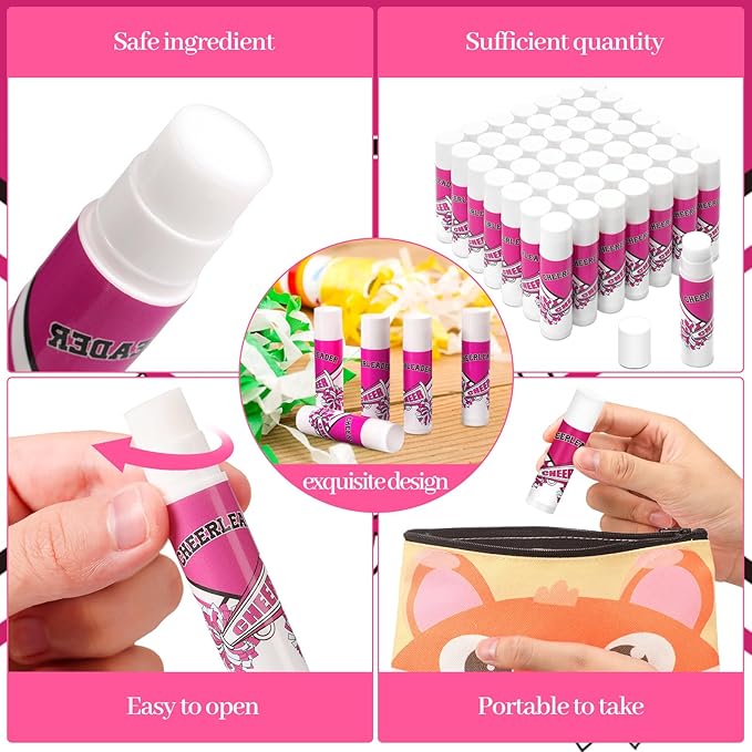 50 Pcs Cheer Gifts Bulk Cheerleading