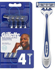 Gillette SkinGuard Razors for Men, Gillette Razor, 4 Count