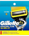 Gillette ProGlide Shield Razor Refills for Men, 8 Blade Refills