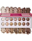LAURA GELLER NEW YORK The Delectables Soho Shimmers Eyeshadow Palette - Includes 14 Shimmer-Finish Baked Eyeshadows in Stunning Neutral Shades - Long-Lasting High-Shine Eyeshadows for Everyday
