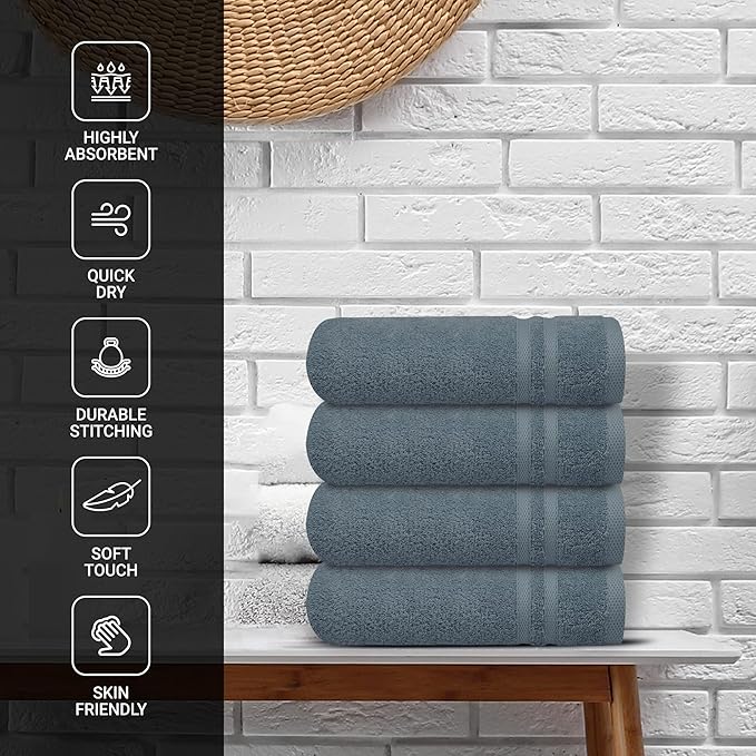 Infinitee xclusives blue hand towels