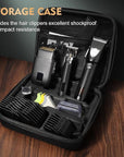 Suttik Professional Hair Clipper Set for Men, Barber Kit Clipper and Trimmer Set, Electric Foil Shavers for Men with Travel Case