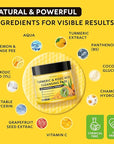 Turmeric Kojic Acid Cleansing Pads - Exfoliating Turmeric Pads for Face Dark Spots, Discoloration - Daily Skin Care for Men & Women - Natural Glow Facial Wash