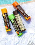 Panama Jack Sunscreen Lip Balm - SPF 45, Broad Spectrum UVA-UVB Sunscreen Protection, Prevents & Soothes Dry, Chapped Lips, Vanilla, Pack of 2