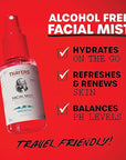 Thayers Alcohol-Free Witch Hazel Facial Mist Toner with Aloe Vera, Unscented, Soothing and Hydrating, for All Skin Types, Trial Size, 3 oz