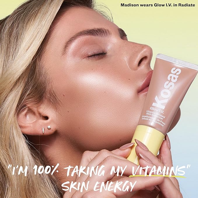 Kosas Glow I.V. Vitamin-Infused Skin Enhancer Face Makeup