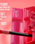 MAYBELLINE Super Stay Teddy Lip Tint, Long Lasting Matte Lipstick For Up To 12HR Wear, Petalcore, 1 Count