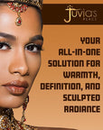 Juvia’s Place Bronzed Liquid Bronzer - Cinnamon - Liquid Bronzer for Face with Silky Blendable Texture - Buildable Coverage for Natural Contour & Dimension - Easy-to-Blend, Patch-Proof Formula