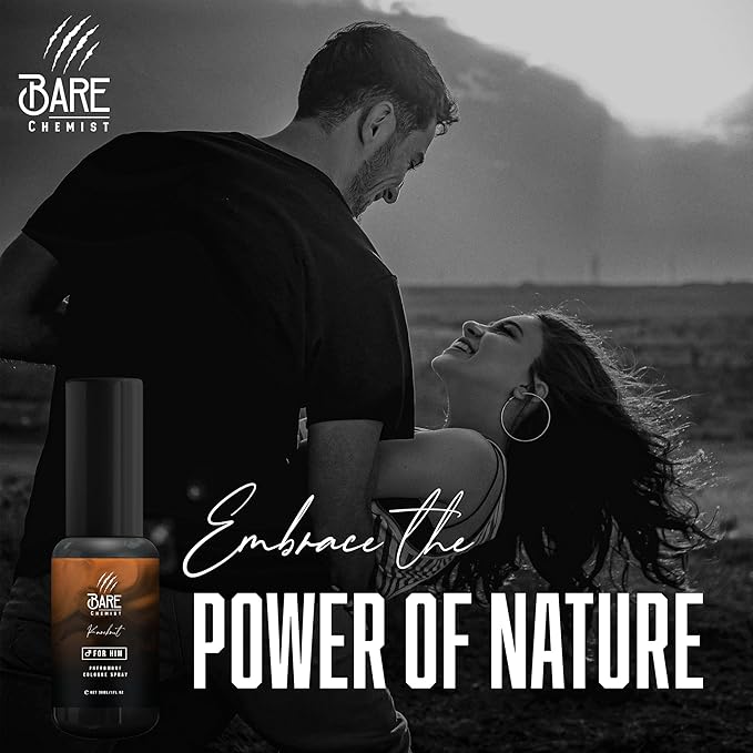 Knockout Pheromone Cologne for Him - [Attraction Formula] Pheromone Cologne for Men 1oz. - Wood, Citrus, Spice