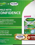 Polident 3 Minute Antibacterial Dental Appliance Cleanser Tablets, 90 Count (2 Pack)