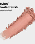 Revlon Blush, Powder Blush Face Makeup, High Impact Naughty Nude, 0.17 oz