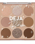 ColourPop Deja Brew Eyeshadow Palette - Cool-Toned Nude Eye Makeup Palette with Matte, Metallic and Matte Sparkle Finishes - High-Pigment Eye Makeup with a Long-Wearing Formula (0.3 oz)