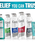 Curel Itch Defense Calming Daily Cleanser, Body Wash, Soap-free Formula, for Dry, Itchy Skin, with Hydrating Jojoba and Olive Oil, 10 Oz, Pack of 3