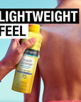 Neutrogena Beach Defense Spray Sunscreen with Broad Spectrum SPF 70, Fast Absorbing Sunscreen Body Spray Mist, Water-Resistant UVA/UVB Sun Protection, Oxybenzone Free, 6.5 oz