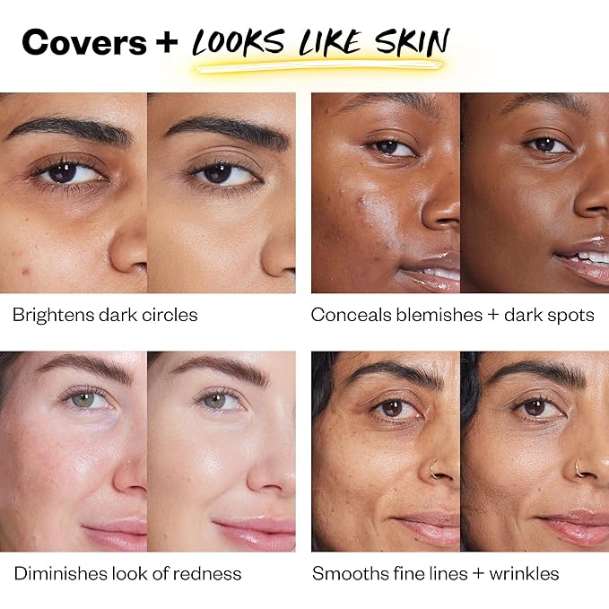 Kosas Revealer Concealer - Medium Coverage Makeup with 5.5 O)