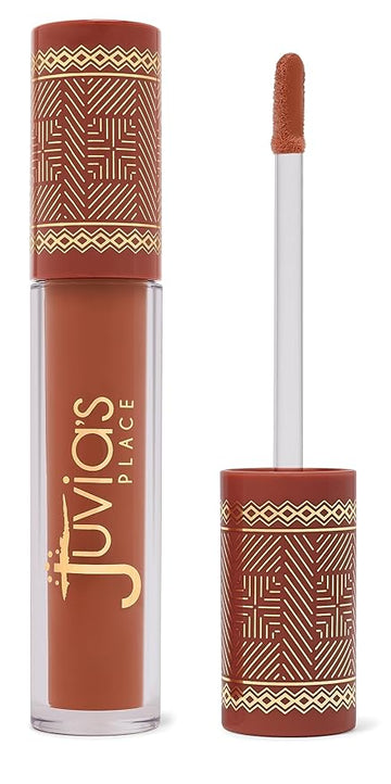 Juvia's Place Coffee Shop Lip Gloss - Honey Honey - Hydrating Butter Lip Gloss for Women, Long-Lasting Shine, Moisturizing Glass-like Finish, Plumping Non-sticky, Suitable for every vibe