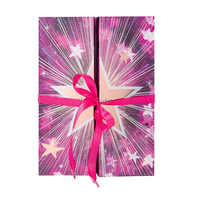 Revolution Makeup Advent Calendar 2025, 24-Piece Beauty Gift Set for Lips, Eyes, & Face, Features Essential Cosmetics & Tools, Vegan & Cruelty-Free