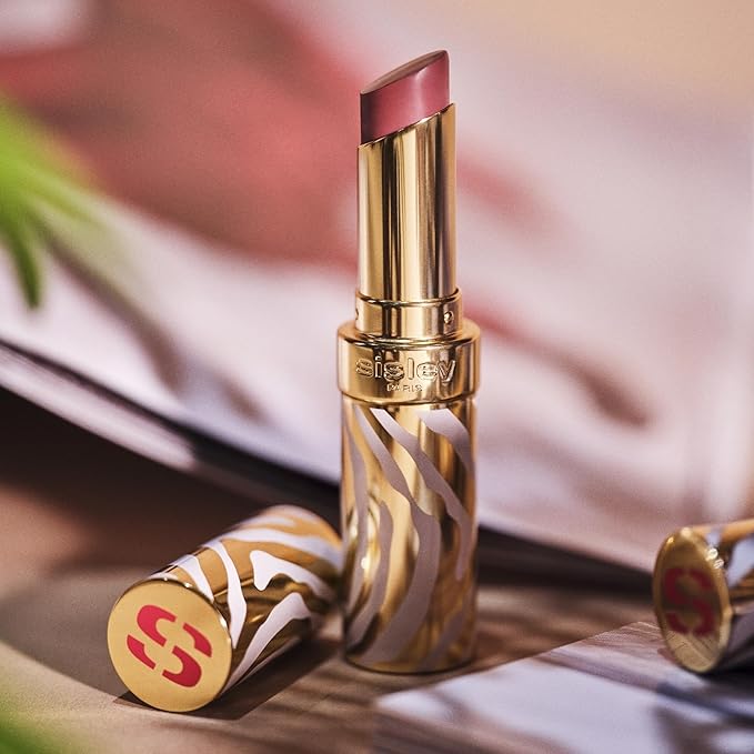 Sisley Paris Phyto-Rouge Shine, 26 Sheer Bel Air - Hydrating Shine Lipstick - Plumps & Smooths Lips - Sheer Color, Rich Texture, Intense Shiny Finish