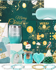 Advent Calendar 2025 Women-12 Days of Christmas Advent Calendars for Adult Women and Teen Girls, Luxury Spa Self Care Christmas Gifts Basket Countdown Calendar for Mom Wife Girlfriend Green