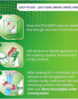 Polident 3 Minute Antibacterial Dental Appliance Cleanser Tablets, 90 Count (2 Pack)