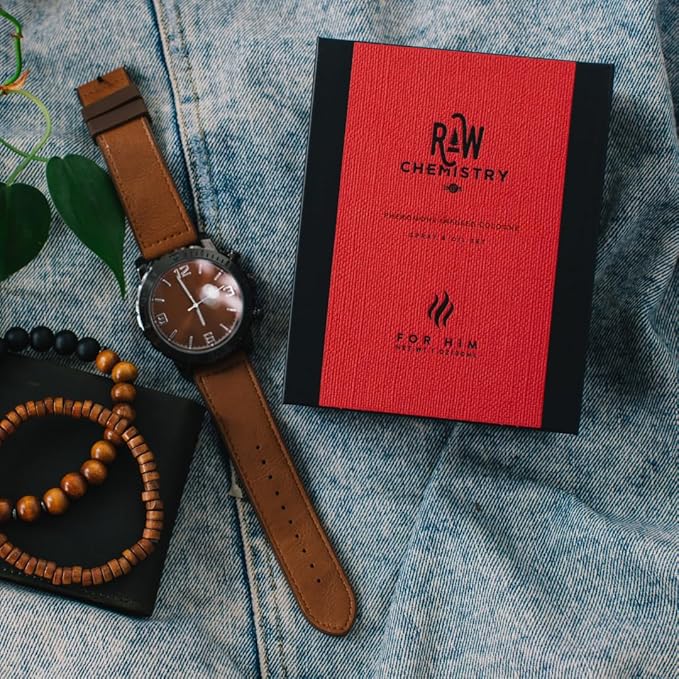 RawChemistry for Him Set - A Pheromone Infused Cologne Gift Set - Bold, Extra Strength Formula…