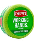 O'Keeffe's K0350002-10 Working Hands Hand Cream in Jar (10 Pack), 3.2 oz