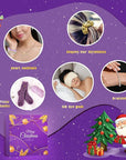 Advent Calendar 2025 Women-12 Days of Christmas Advent Calendars for Adult Women and Teen Girls, Luxury Spa Self Care Christmas Gifts Basket Countdown Calendar for Mom Wife Girlfriend Purple
