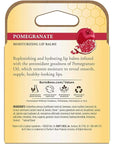 Burt's Bees Lip Balm - Pomegranate, Lip Moisturizer With Responsibly Sourced Beeswax, Tint-Free, Natural Origin Conditioning Treatment, 4 Tubes, 0.15 oz.