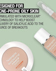 Neutrogena SkinClearing Mineral Acne-Concealing Pressed Powder Compact, Shine-Free 38 oz