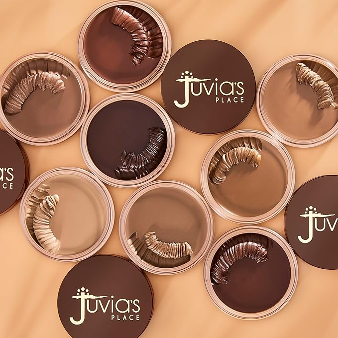 Juvia's Place Bronzed Cream Bronzer - Caramel - Smooth Cream Bronzer Pot for Sun-Kissed Glow & Warmth, Buildable & Blendable Makeup Contour with Long-Lasting Matte Shimmer Finish, Highly Pigmented