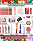 UCANBE Luxury Makeup Advent Calendar 2025, 24 Days Christmas Makeup Gift Set for Adult Women & Teen Girls, 2025 Xmas Beauty & Cosmetic Countdown Calendar Holiday Surprise Limited-Edition Make Up Gifts Kit