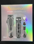 Professional Hair Clipper for Men Hair Cutting Kit Men's Beard Trimmer Hair Trimmer Shaver Cordless Barber Clippers and Trimmers Set Black