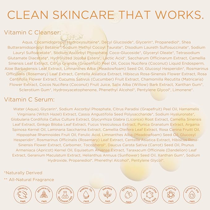 InstaNatural Vitamin C Cleanser and Serum