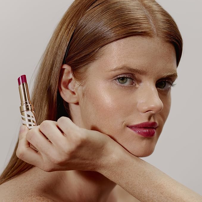 Sisley Paris Phyto-Rouge Shine, 11 Sheer Raspberry - Hydrating Shine Lipstick - Plumps & Smooths Lips - Sheer Color, Rich Texture, Intense Shiny Finish