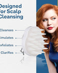 Colorproof Scalp Cleansing Brush for Optimal Hair Health — Scalp Scrubber for Deep Cleansing — Removes Buildup & Impurities, Promotes Shinier & Stronger Hair
