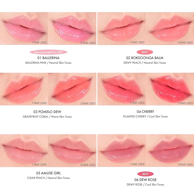 Amuse SEOUL DEW BALM 06 DEW ROSE