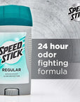 Speed Stick Men's Deodorant, Regular, 3 Ounce, 4 Pack