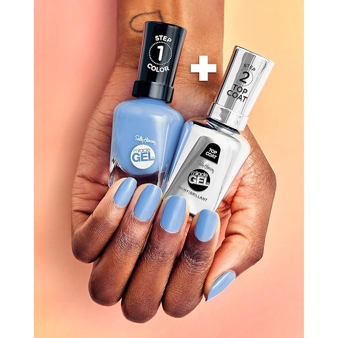 Sally Hansen Miracle Gel™, Frill Seeker, Long Lasting, Gel-Like Formula, No UV Lamp Needed, Pink Nail Polish