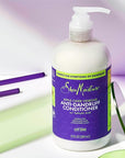 SheaMoisture Hair Care System Anti-Dandruff For Stronger Hair & Healthier Scalp Conditioner Formulated With Apple Cider Vinegar And Fair Trade Shea Butter 13oz